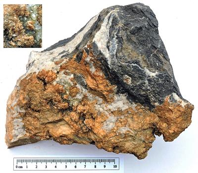 Dolomite / Quartz,Tan y Foel quarry. Bill Bagley Rocks and Minerals